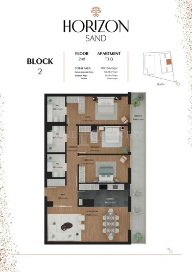 Image No.43-3 Bed Apartment for sale