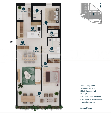 Image No.14-2 Bed Apartment for sale