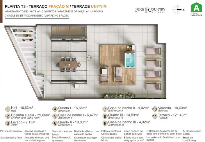 Image No.19-3 Bed Apartment for sale