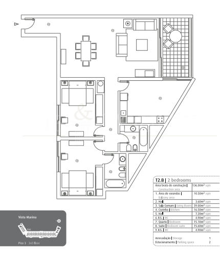 Image No.27-2 Bed Apartment for sale