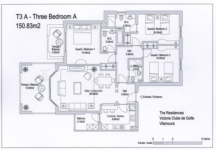 Image No.21-3 Bed Apartment for sale