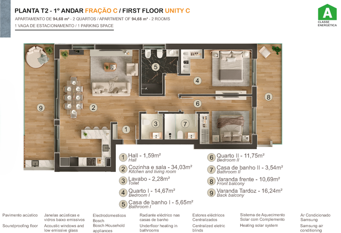 Image No.11-2 Bed Apartment for sale