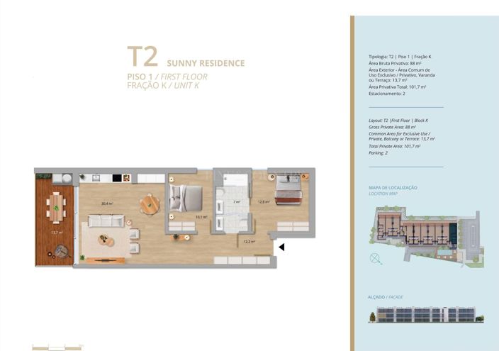 Image No.16-Appartement de 2 chambres à vendre à Santa Luzia