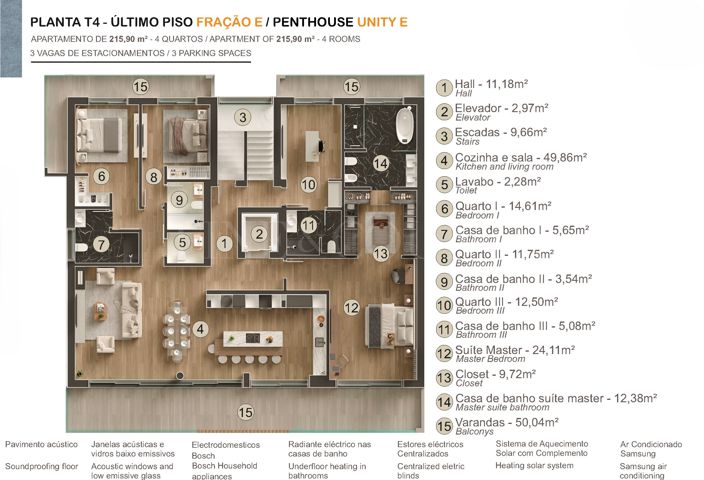 Image No.15-Penthouse de 4 chambres à vendre à Tavira