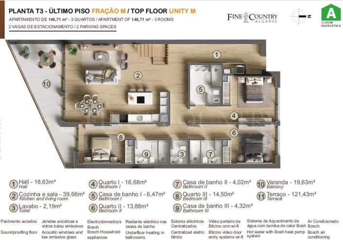Image No.18-3 Bed Apartment for sale