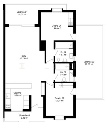 Image No.34-2 Bed Apartment for sale