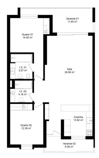 Image No.34-2 Bed Apartment for sale