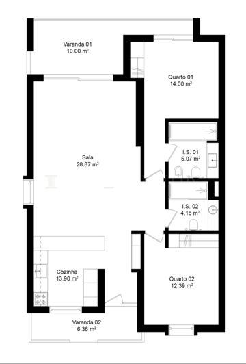 Image No.34-2 Bed Apartment for sale