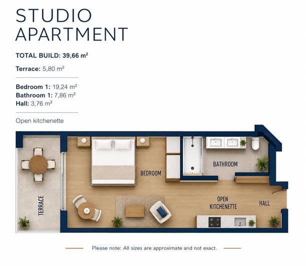 Image No.21-Propriété de 1 chambre à vendre à La Manga Club