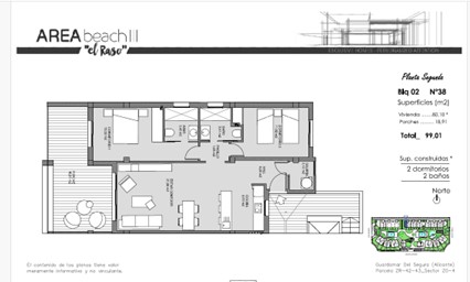 Image No.14-2 Bed Apartment for sale