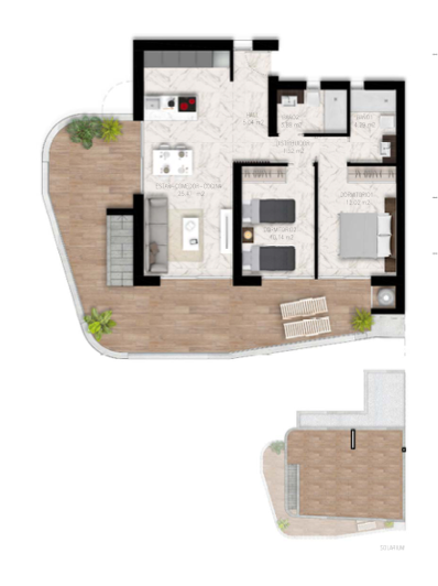 Image No.4-2 Bed Apartment for sale