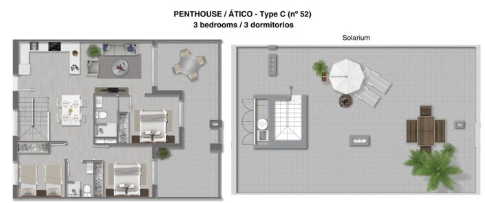 Image No.16-3 Bed Apartment for sale