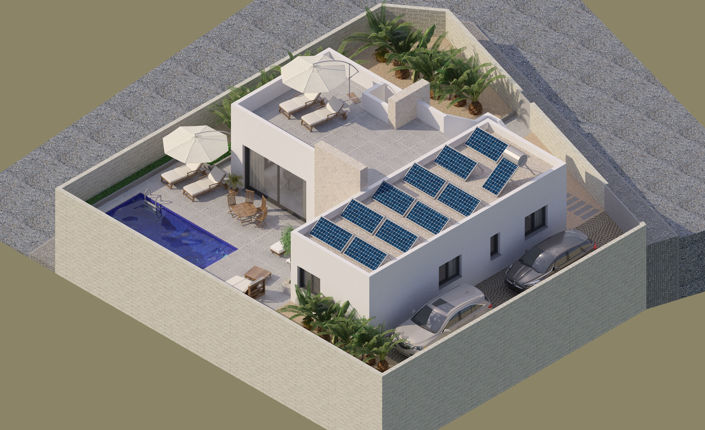 Image No.6-Villa de 3 chambres à vendre à Benijofar