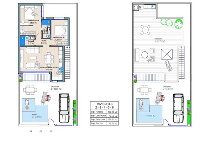 Image No.10-2 Bed Villa for sale