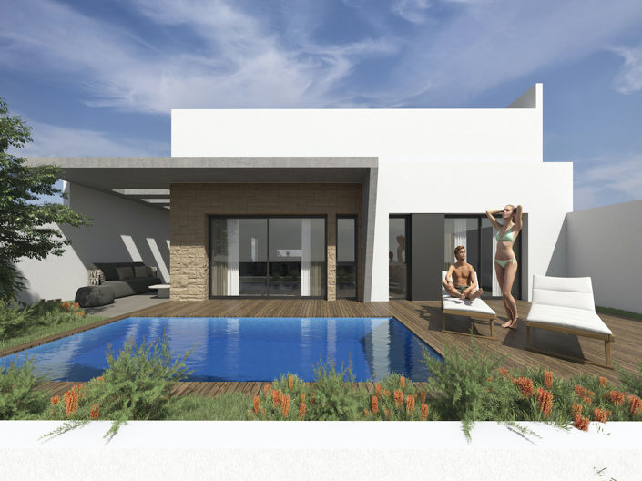 Image No.1-Villa de 3 chambres à vendre à Torrevieja