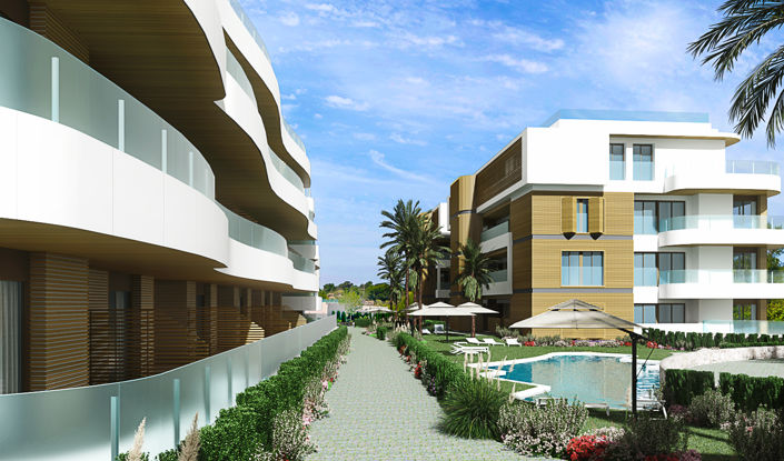 Image No.1-Appartement de 2 chambres à vendre à Playa Flamenca