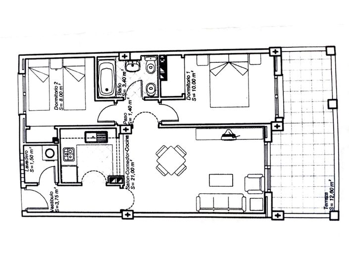 Image No.30-2 Bed Apartment for sale