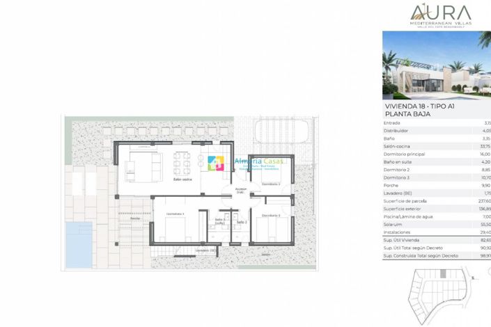 Image No.15-3 Bed Villa for sale
