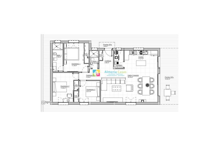 Image No.5-Villa de 3 chambres à vendre à Arboleas