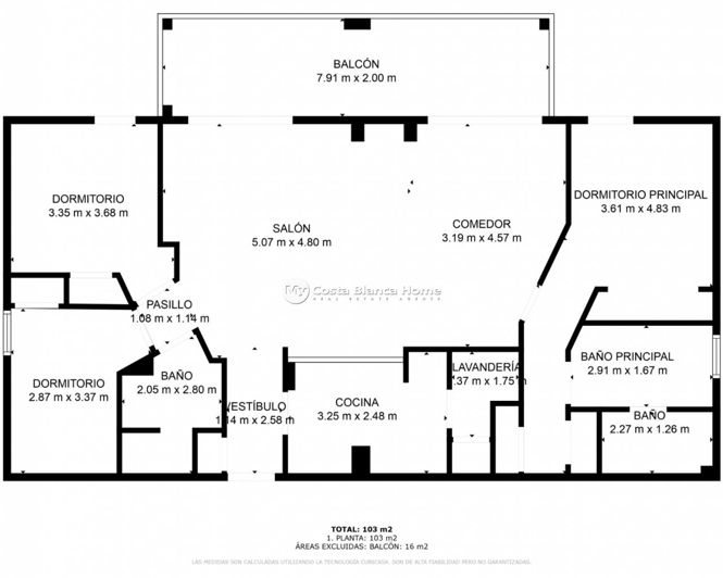 Image No.40-3 Bed Apartment for sale