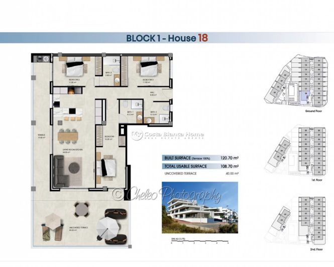 Image No.12-2 Bed Apartment for sale