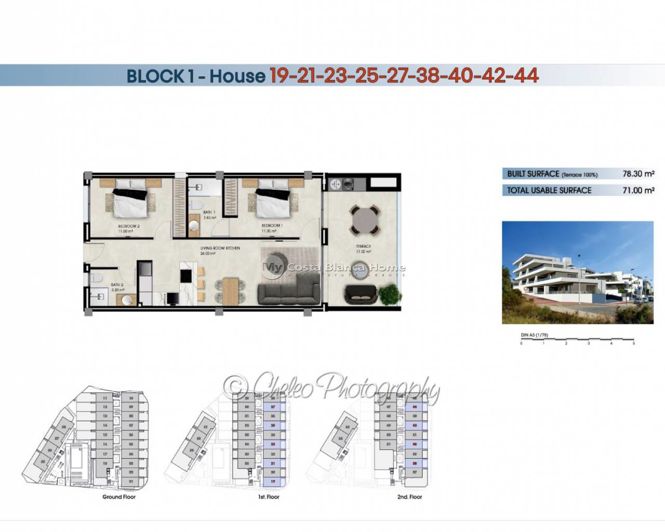 Image No.13-2 Bed Apartment for sale