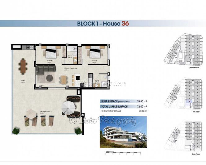 Image No.16-2 Bed Apartment for sale