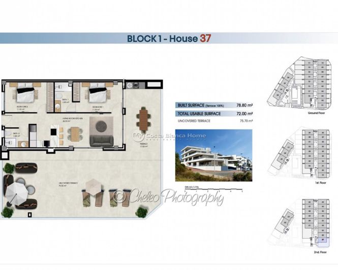 Image No.17-2 Bed Apartment for sale