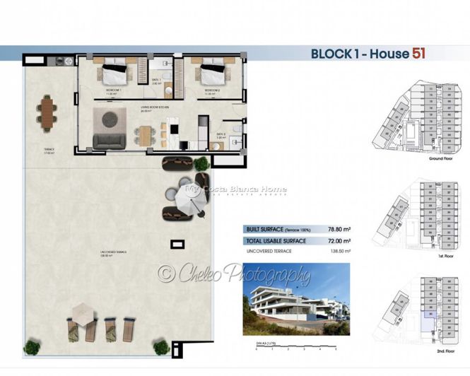 Image No.18-2 Bed Apartment for sale