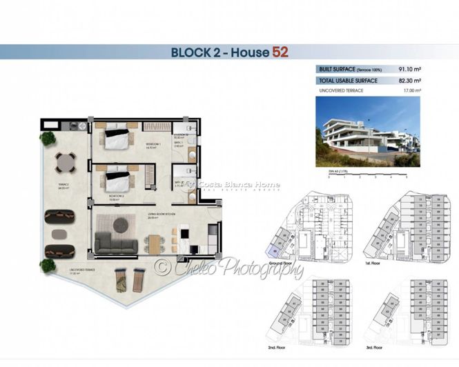 Image No.19-2 Bed Apartment for sale