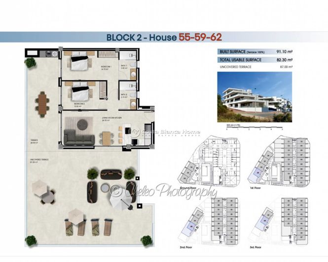 Image No.21-2 Bed Apartment for sale