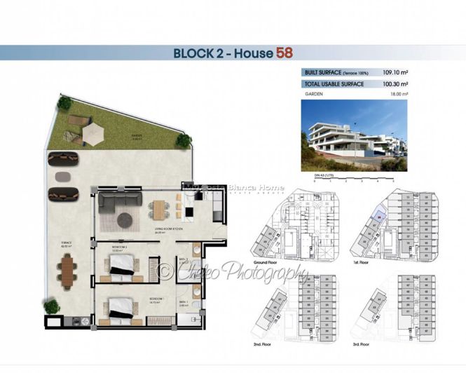 Image No.22-2 Bed Apartment for sale