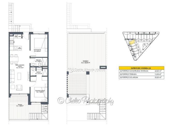 Image No.19-2 Bed Apartment for sale