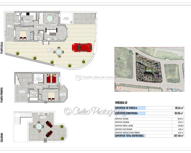 Image No.19-3 Bed Townhouse for sale