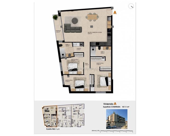 Image No.10-1 Bed Apartment for sale