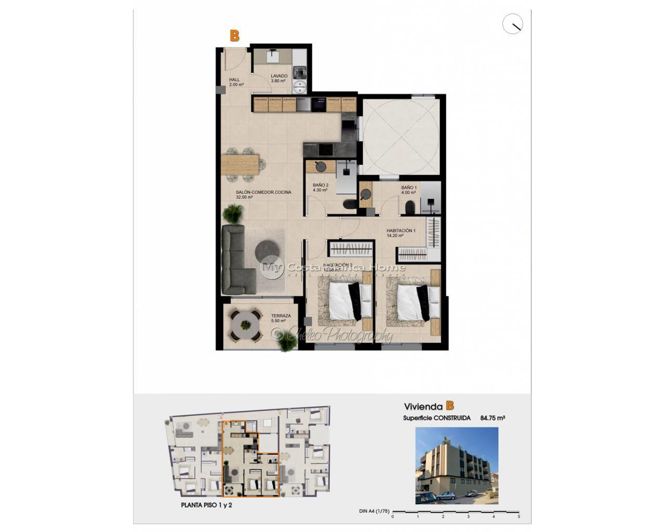 Image No.11-1 Bed Apartment for sale