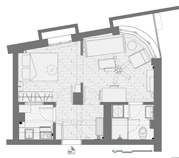 Image No.3-Appartement de 1 chambre à vendre à Zografos