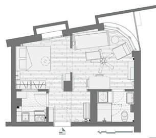 Photo 3 - Apartment 40 m² in Attica