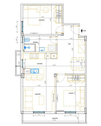 Image No.6-2 Bed Flat for sale