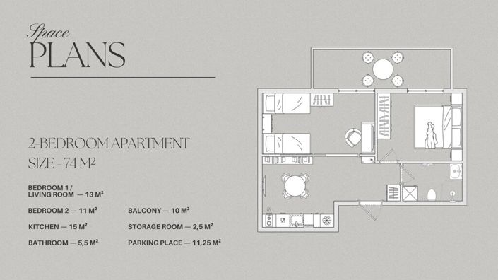 Image No.11-Appartement de 2 chambres à vendre à Agios Nikolaos