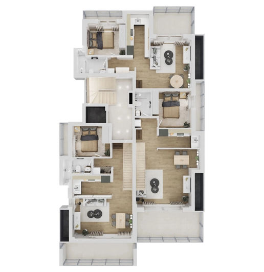 Image No.5-3 Bed Maisonette for sale