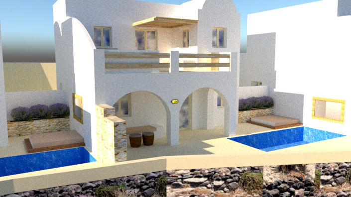 Image No.4-Terre à vendre à Santorin