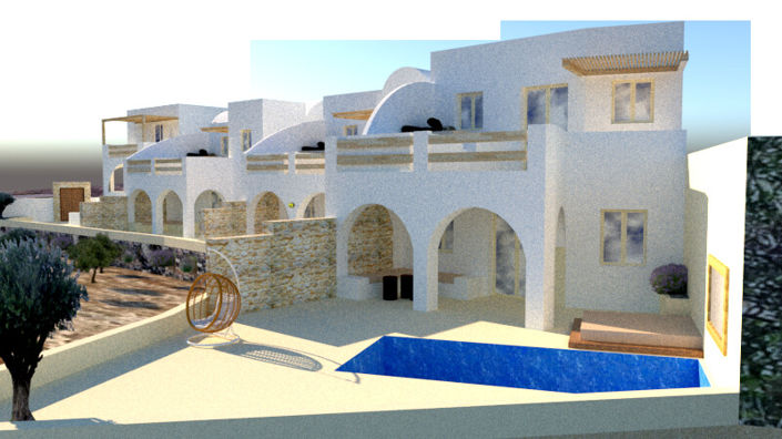 Image No.5-Terre à vendre à Santorin