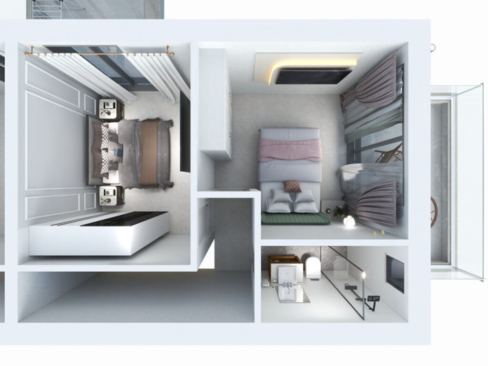 Image No.8-2 Bed Maisonette for sale