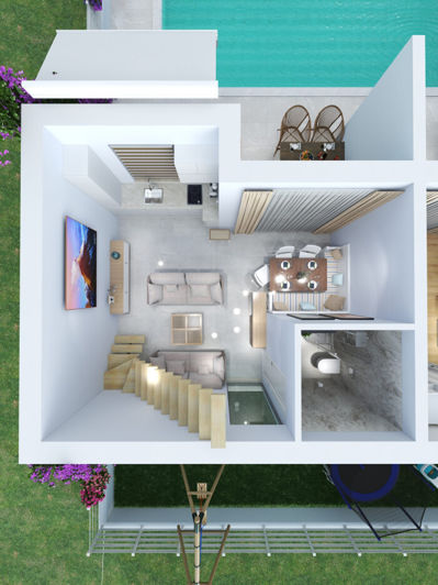 Image No.8-2 Bed Maisonette for sale