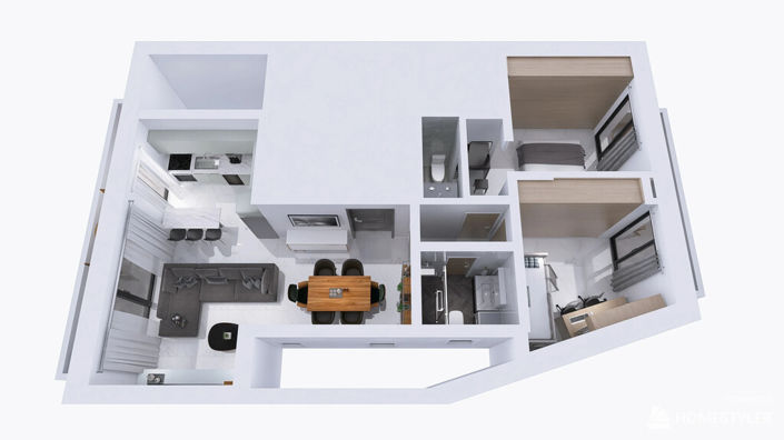 Image No.7-Appartement de 2 chambres à vendre à Nea Filadelfeia