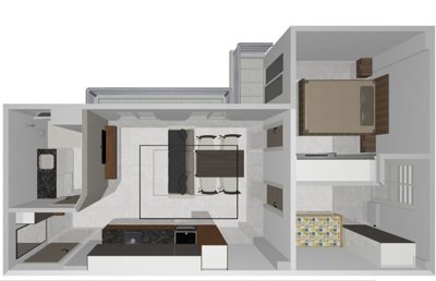 Photo 3 - Apartment 50 m² in Central Macedonia