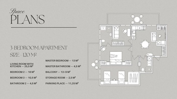 Image No.12-3 Bed Flat for sale