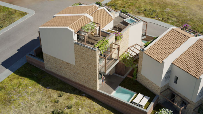 Image No.4-Villa de 2 chambres à vendre à Panormos