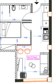 Photo 9 - Apartment 41 m² in Central Macedonia
